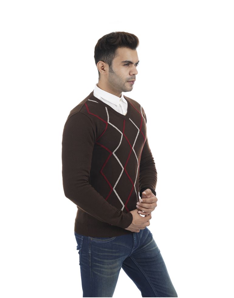 Porto Bello Men's Casual Winter Wear Pullover